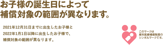 補償 と 医療 産科 は 制度